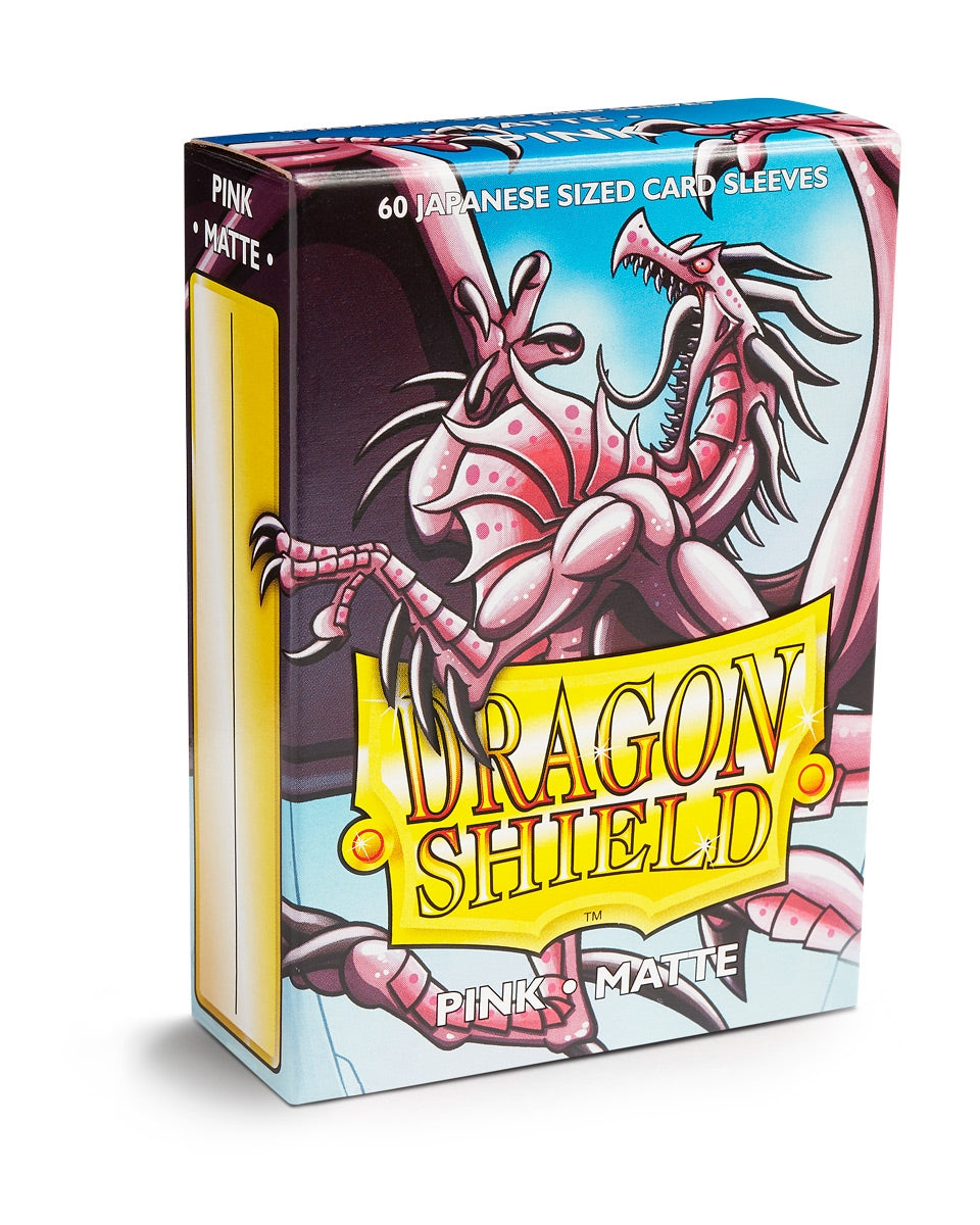 Image for Dragon Shield Matte Japanese Sleeves - Pink (60-Pack) - Card Sleeves