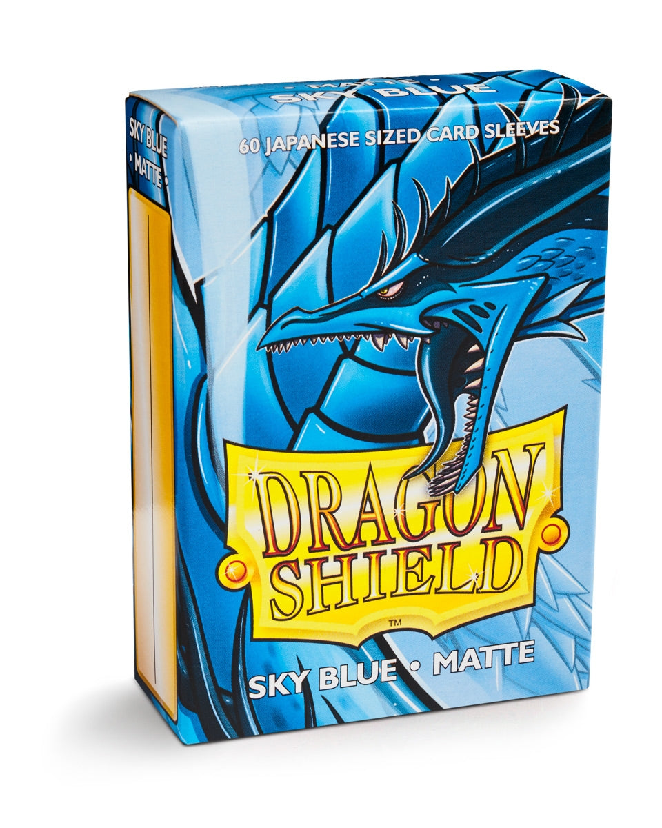 Image for Dragon Shield Matte Japanese Sleeves - Sky Blue (60-Pack) - Card Sleeves