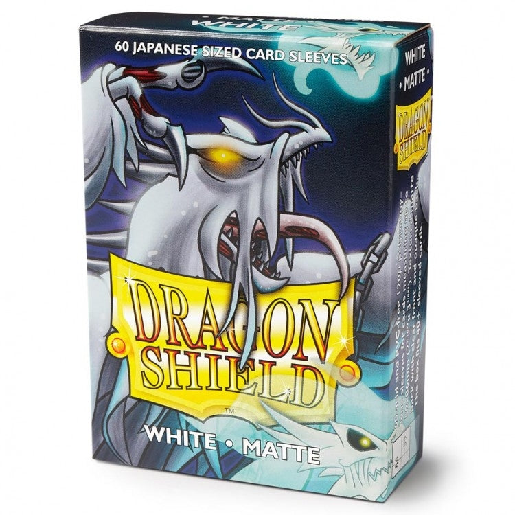 Image for Dragon Shield Matte Japanese Sleeves - White (60-Pack) - Card Sleeves