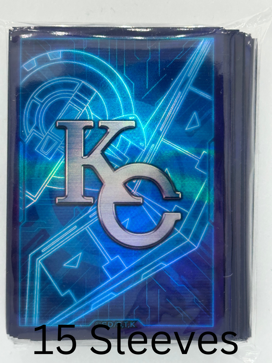 Yu-Gi-Oh! OCG Kaiba Corp Card Sleeves Blue 15x