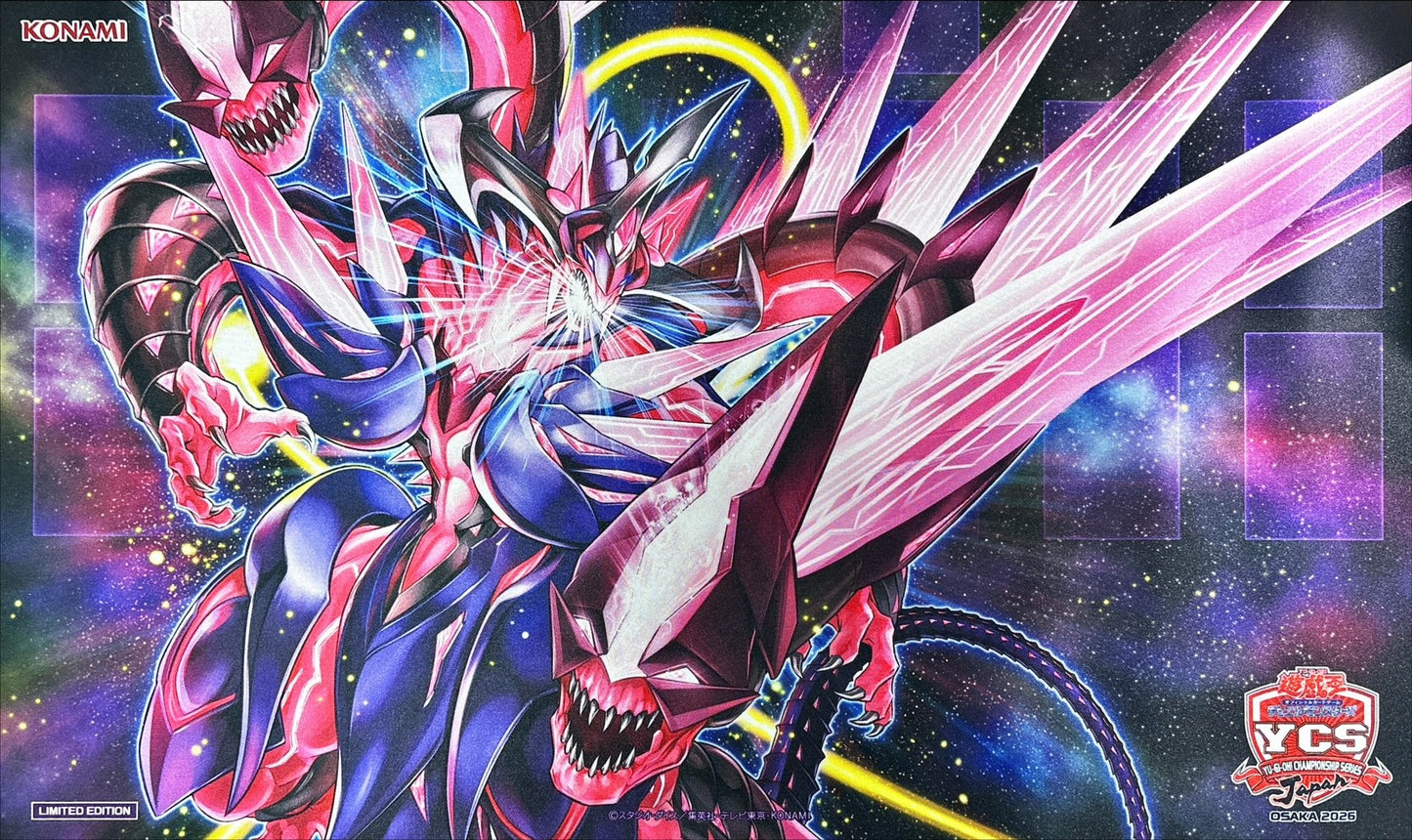 Neo Galaxy-Eyes Photon Dragon Photon Howling Spielmatte – Yu-Gi-Oh! OCG, YCSJ Osaka 2026, Original Japan Import | Jungcards