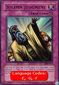Solemn Judgment (V.1 - Ultra Rare)