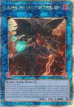 Cherubini, Ebon Angel of the Burning Abyss (V.5 - Quarter Century Secret Rare)