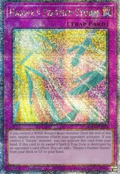 Harpie's Feather Storm (V.5 - Quarter Century Secret Rare)