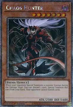 Chaos Hunter (V.4 - Platinum Secret Rare)