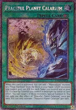 Peaceful Planet Calarium (V.4 - Platinum Secret Rare)