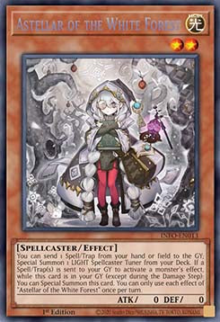 Astellar of the White Forest (V.1 - Secret Rare)