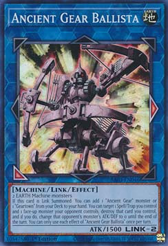 Ancient Gear Ballista (V.1 - Super Rare)
