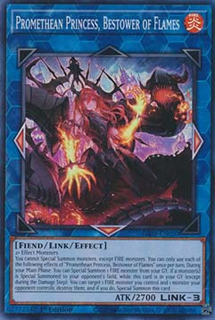 Promethean Princess, Bestower of Flames (V.1 - Super Rare)