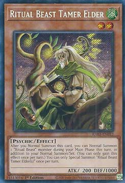 Ritual Beast Tamer Elder (V.3 - Secret Rare)