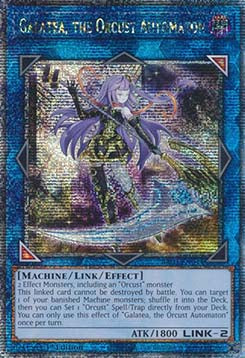 Galatea, the Orcust Automaton (V.5 - Quarter Century Secret Rare)