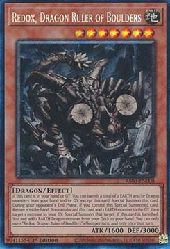 Redox, Dragon Ruler of Boulders (V.6 - Collectors Rare)