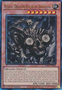 Redox, Dragon Ruler of Boulders (V.7 - Ultimate Rare)
