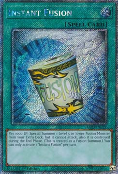 Instant Fusion (V.1 - Platinum Secret Rare)