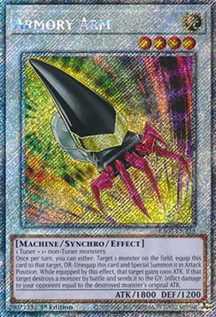 Armory Arm (V.1 - Platinum Secret Rare)