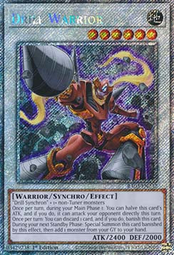Drill Warrior (V.1 - Platinum Secret Rare)