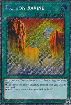 Dragon Ravine (V.1 - Platinum Secret Rare)