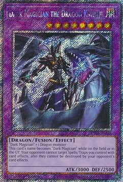 Dark Magician the Dragon Knight (V.1 - Platinum Secret Rare)