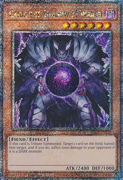 Caius the Shadow Monarch (V.2 - Quarter Century Secret Rare)