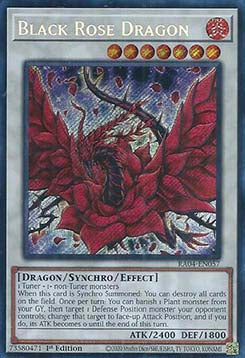 Black Rose Dragon (V.3 - Secret Rare)