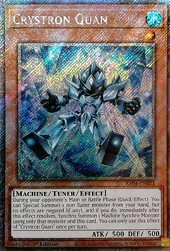 Crystron Quan (V.4 - Platinum Secret Rare)
