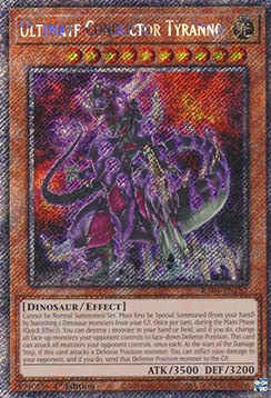 Ultimate Conductor Tyranno (V.1 - Platinum Secret Rare)