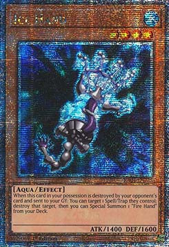 Ice Hand (V.2 - Quarter Century Secret Rare)