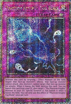 Phantom Knights' Fog Blade (V.2 - Quarter Century Secret Rare)