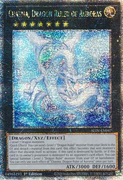 Chasma, Dragon Ruler of Auroras (V.2 - Quarter Century Secret Rare)