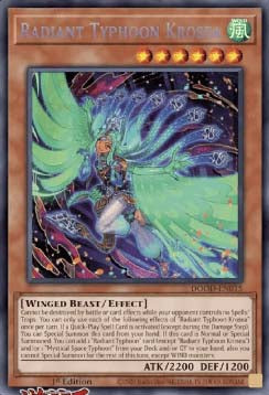 Radiant Typhoon Krosea (V.1 - Secret Rare)