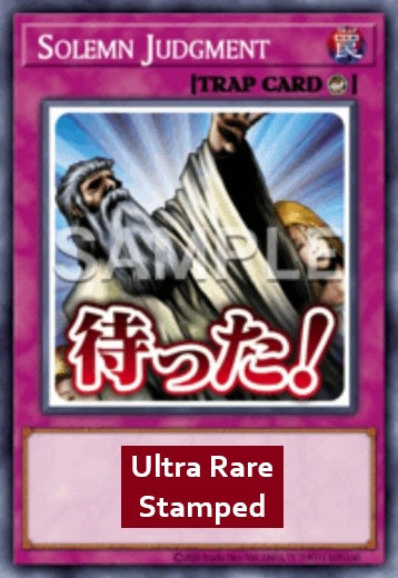 Solemn Judgment (V.1 - Ultra Rare)