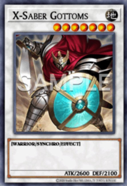 X-Saber Gottoms (V.3 - Starlight Rare)
