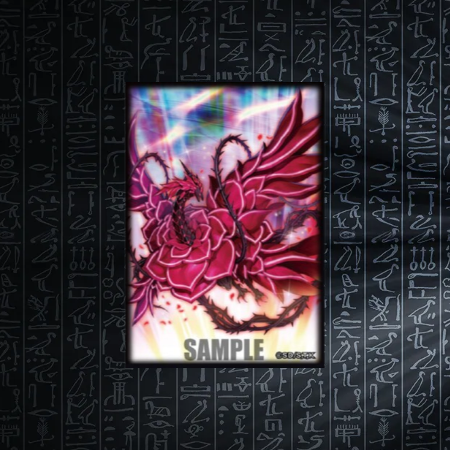 Yu-Gi-Oh! OCG Ruddy Rose Dragon Card Sleeves 100x (Sealed)