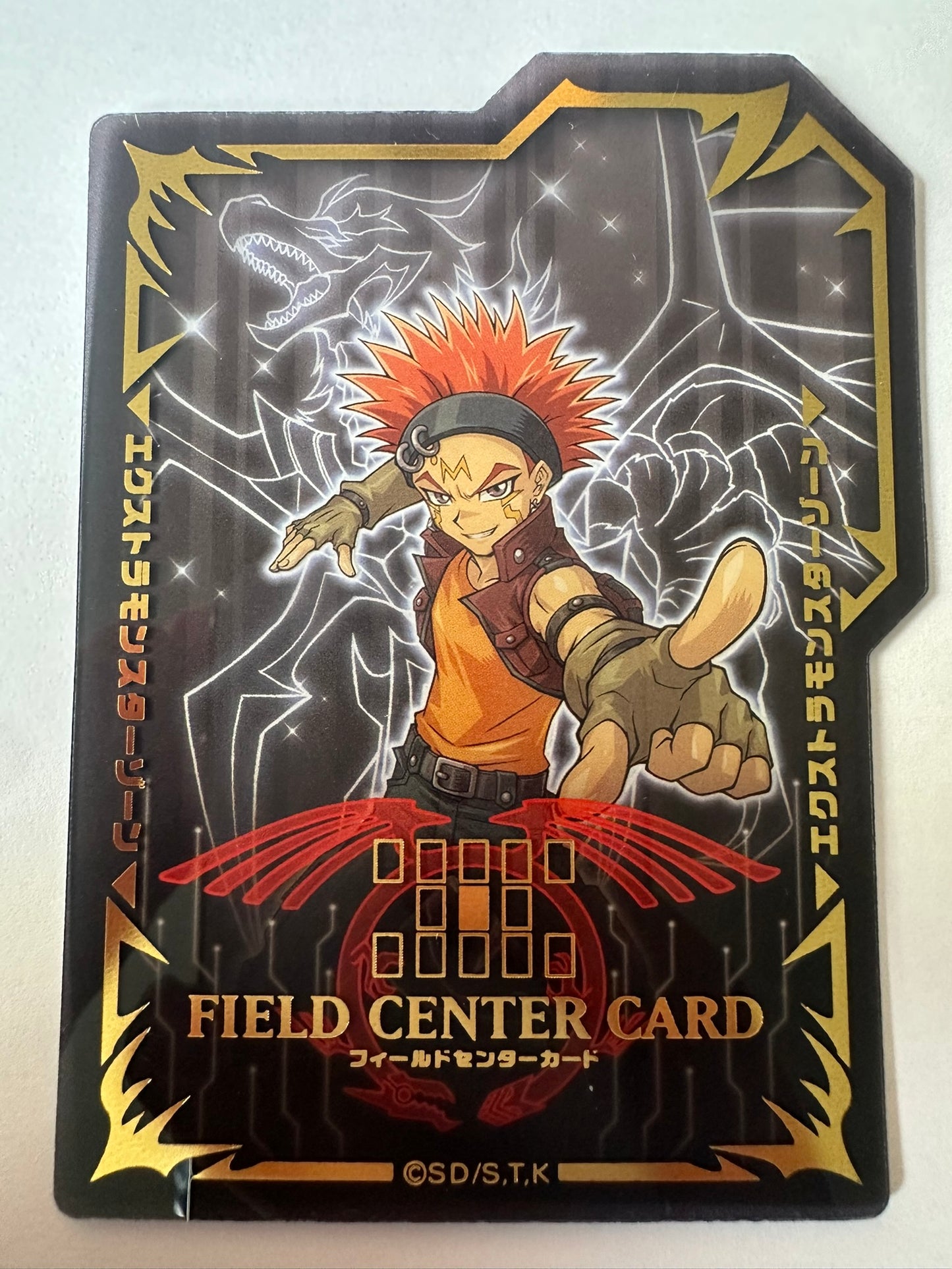 Yu-Gi-Oh! 5D's Field Center Card Dragon Signer Set Crow Hogan Japan