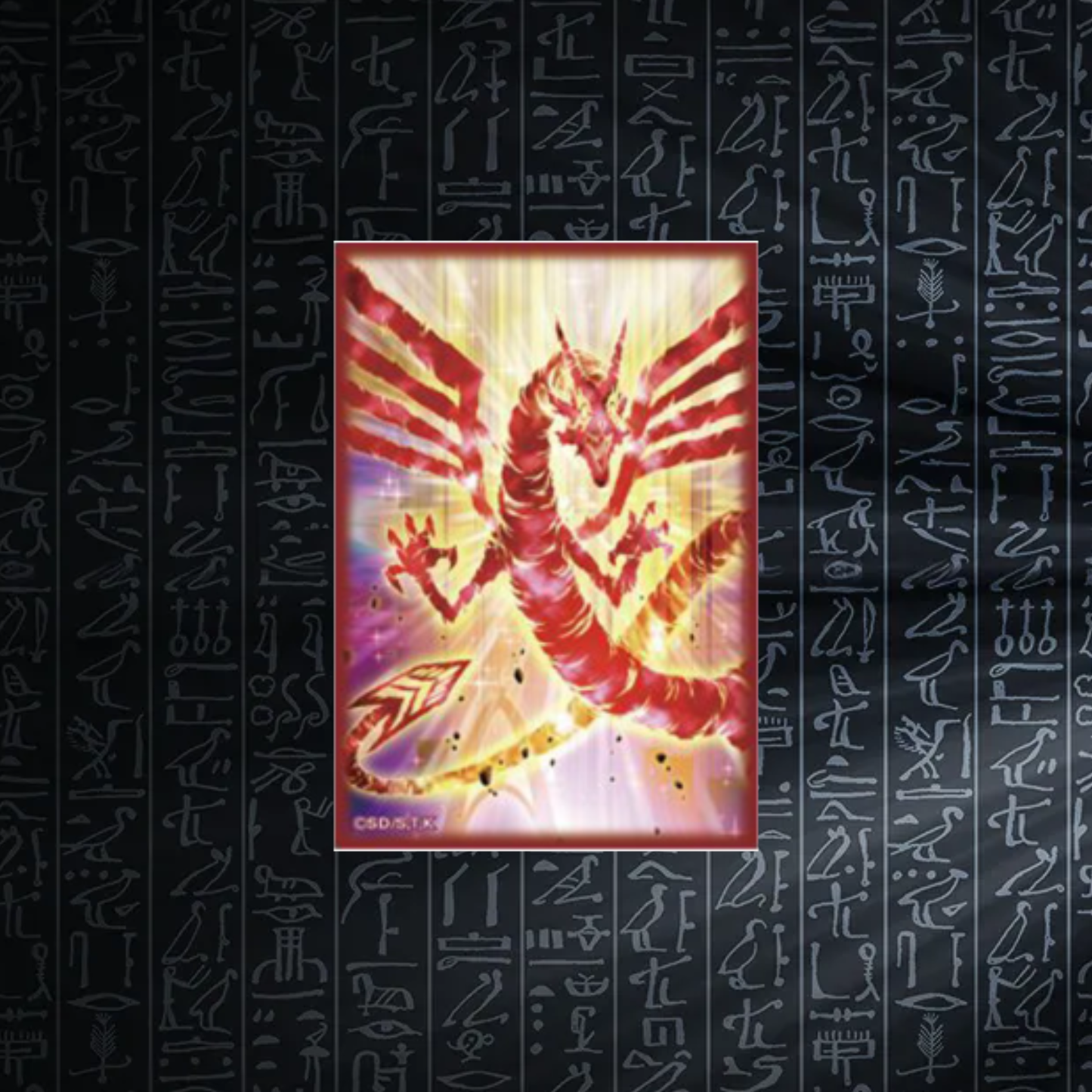 Yu-Gi-Oh! OCG Crimson Dragon Card Sleeves (15) (Sealed)