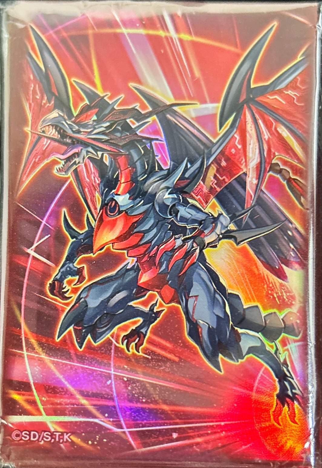 Yu-Gi-Oh! OCG Rush Duel Crimson Swift Dragon Card Sleeves (100)