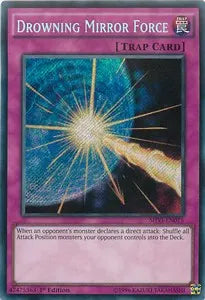 Drowning Mirror Force SHVI-075 Secret Rare – Englisch, NM, American version
