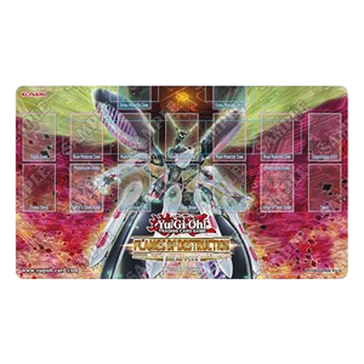 Yu-Gi-Oh! TCG Flames of Destruction Sneak Peek Playmat (Used)