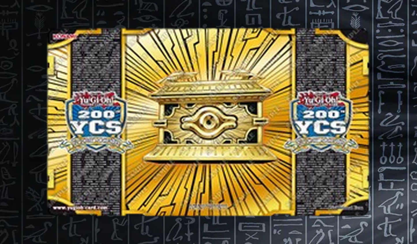 Yu-Gi-Oh TCG Gold Sarcophagus 200th YCS Playmat Sealed