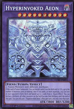Hyperinvoked Aeon (V.1 - Secret Rare) CORI-033 – Englisch, NM, 1. Auflage