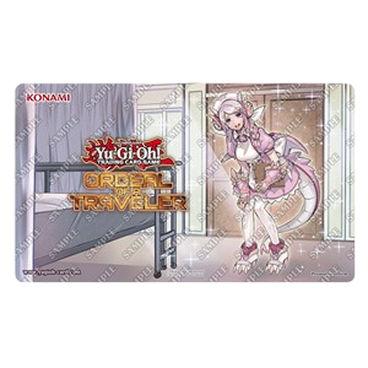 Yu-Gi-Oh! TCG Ordeal of a Traveler Nurse Dragonmaid Playmat (Used)