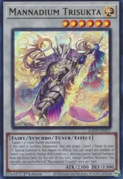 Mannadium Trisukta (V.1 - Ultra Rare) AGOV-037 – Englisch, NM, American version, 1. Auflage
