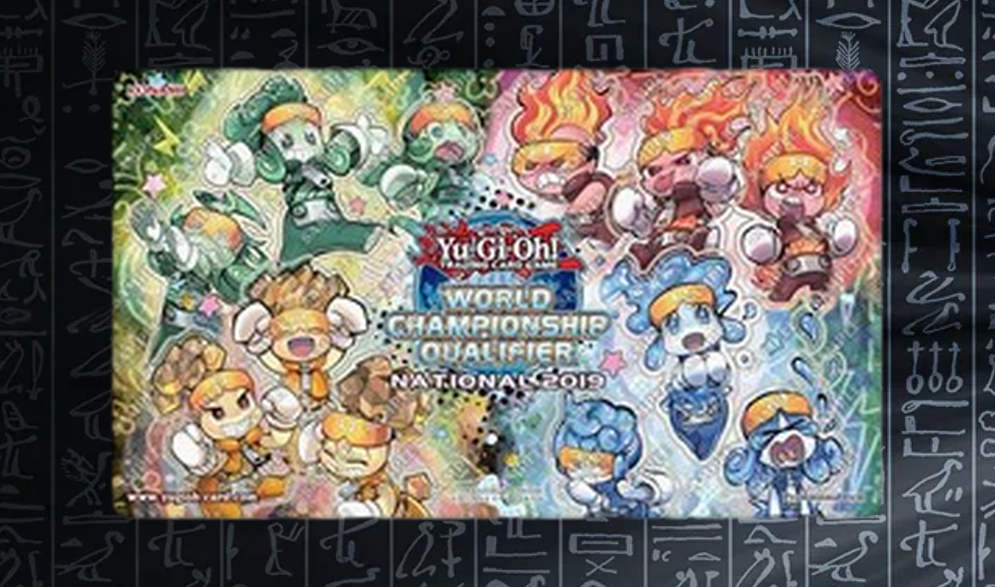 Yu-Gi-Oh TCG Prank-Kids National WCQ 2019 Playmat Sealed