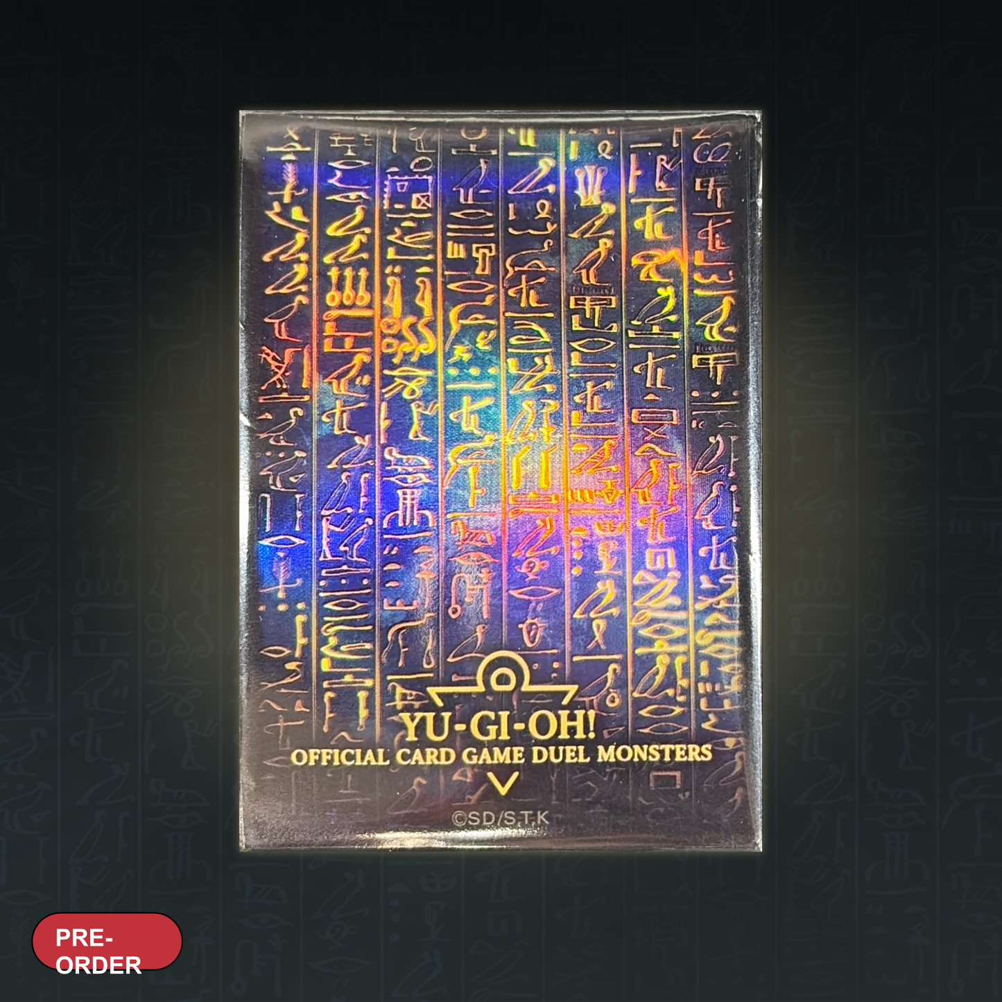 Yu-Gi-Oh! OCG - Hieroglyph (Black / Top Prize) Card Sleeves (YCSJ Japan Championship) (100pcs) (Preorder)