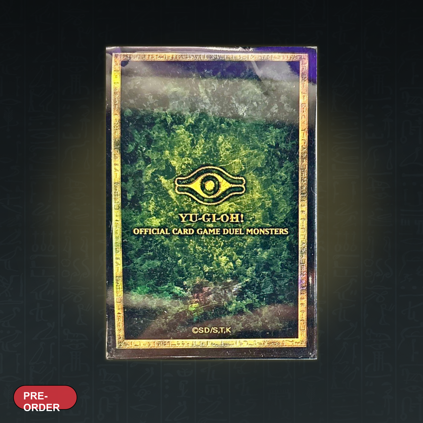 Yu-Gi-Oh! OCG - Eye of Wdjat Card Sleeves (Black / Gold Frame / Neuron) (100pcs) (Preorder)