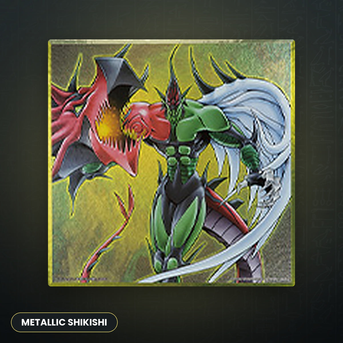 Metallic Shikishi Elemental HERO Flame Wingman - Ichiban Kuji Yu-Gi-Oh! vol.3 | Jungcards