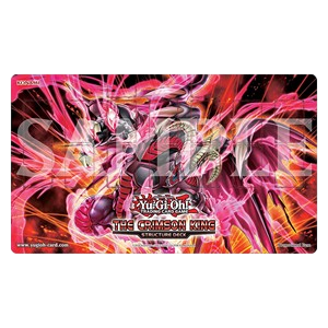 Yu-Gi-Oh! TCG – Structure Deck: The Crimson King Release Event Playmat (Used)