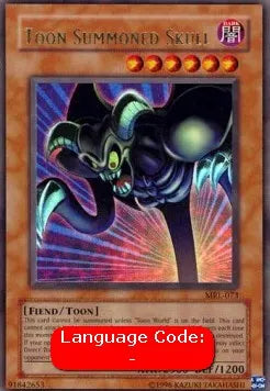 Toon Summoned Skull (V.2 - Ultra Rare) MRL-073 – Englisch, GD