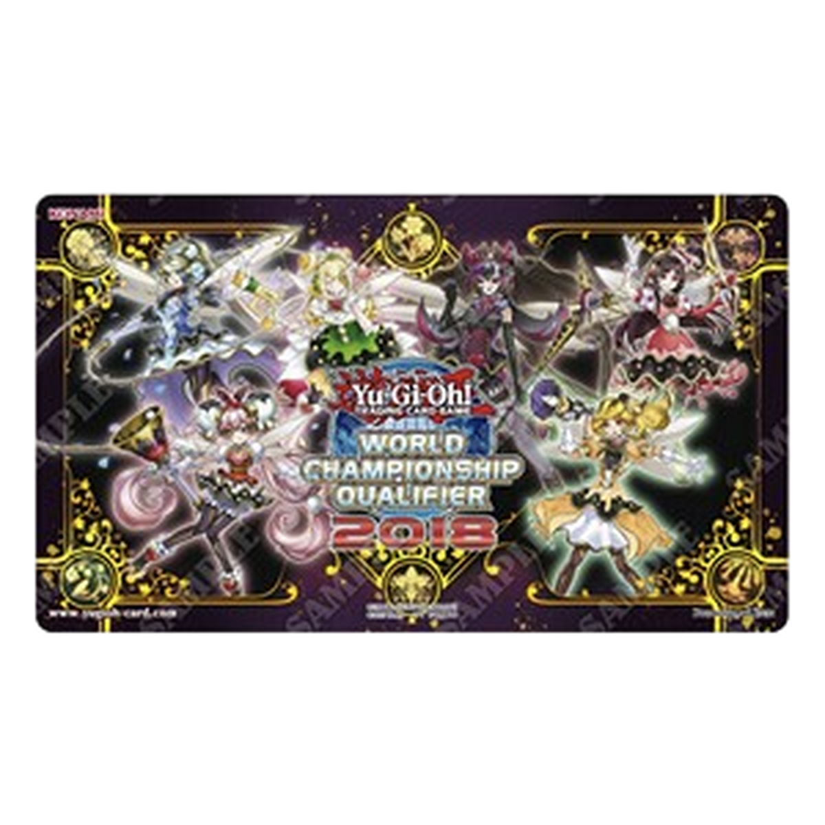 Yu-Gi-Oh! TCG WCQ 2018 Top Cut Trickstar Playmat (Used)