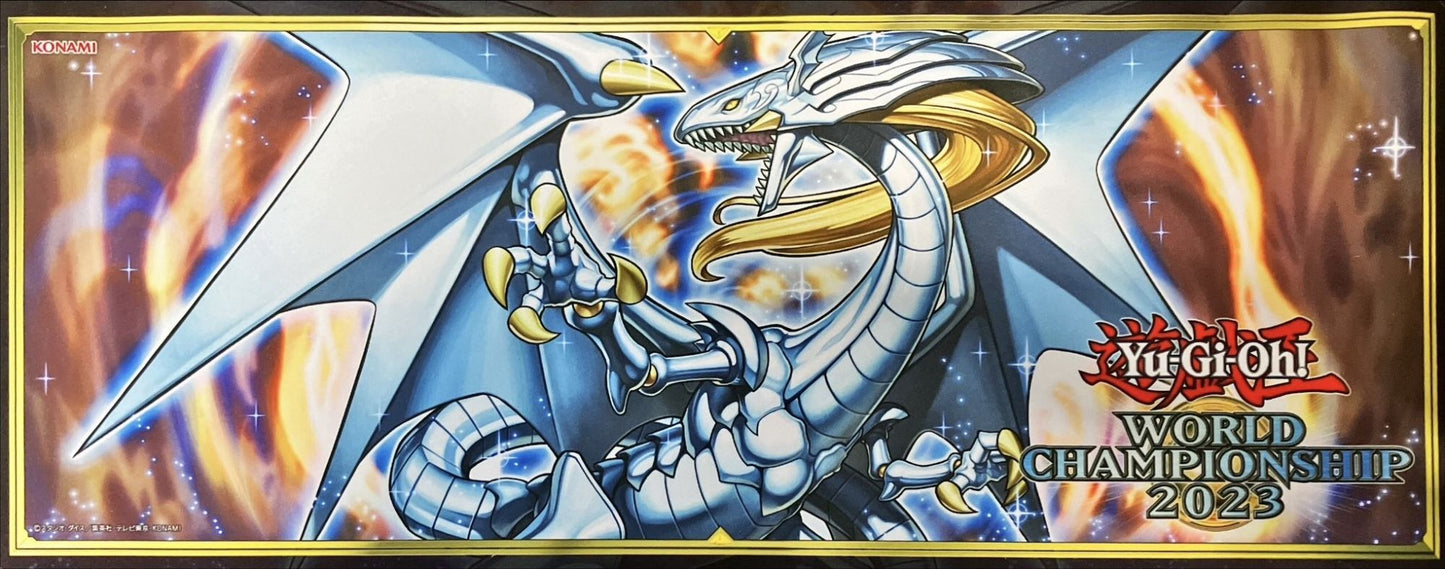 Yu-Gi-Oh! OCG Legendary White Dragon WCS 2023 1-Player Playmat